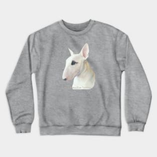 Marshmallow Bull Terrier Crewneck Sweatshirt